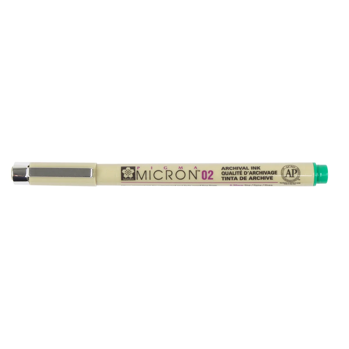 Pigma Micron 02 (0.3mm) Green