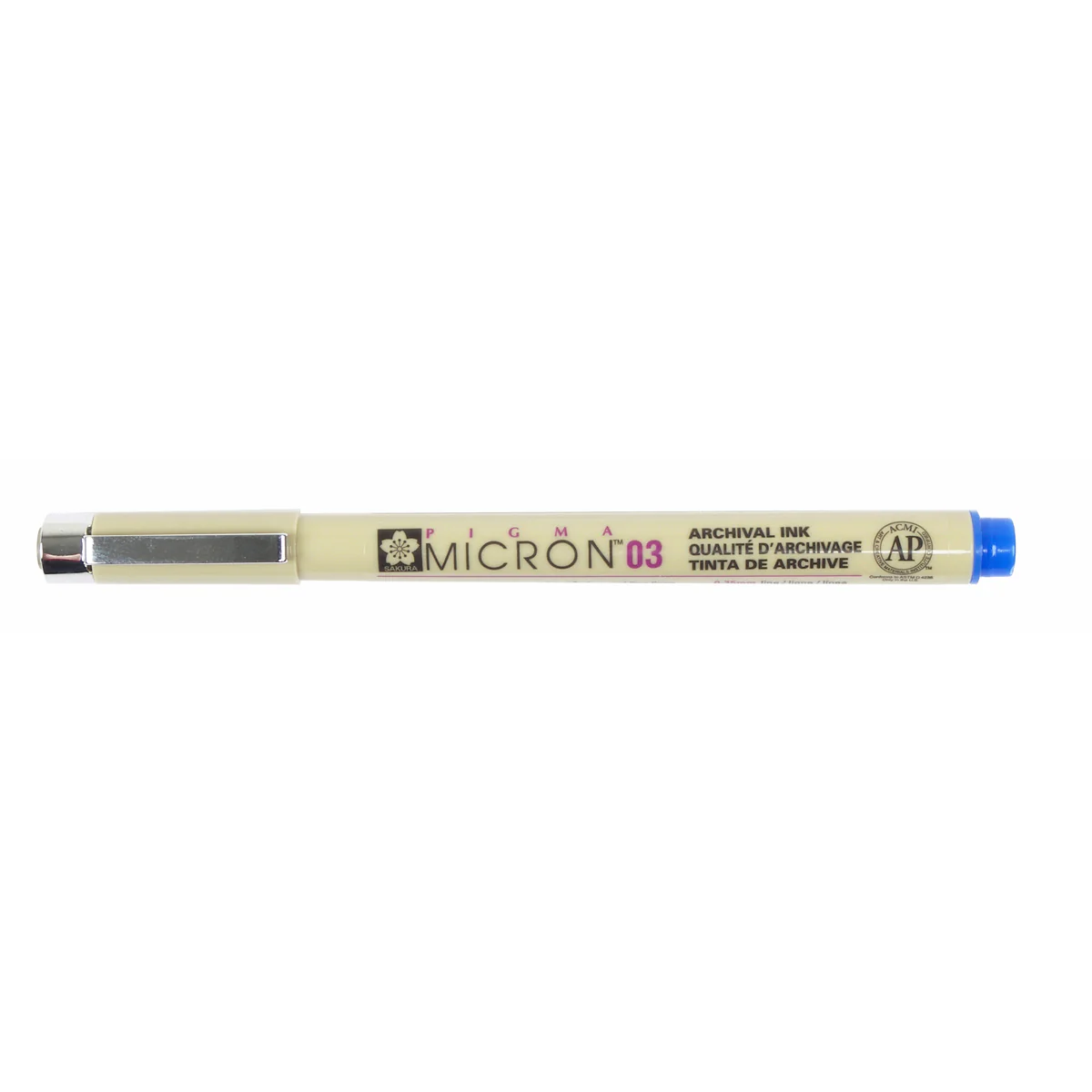 Pigma Micron 03 (0.35mm) Blue