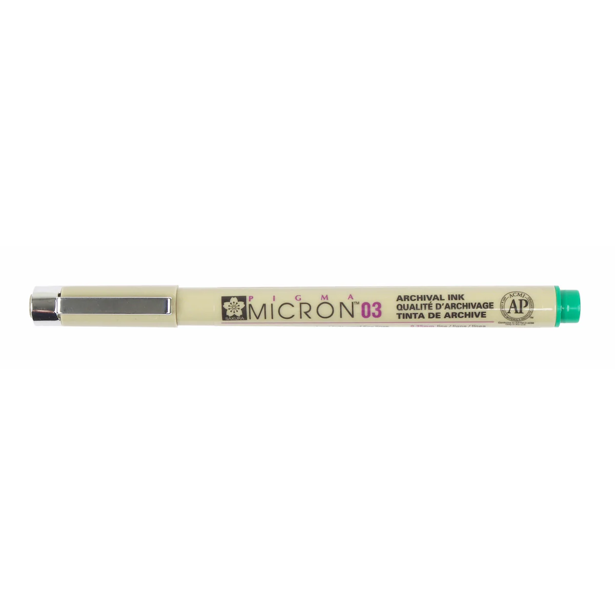 Pigma Micron 03 (0.35mm) Green