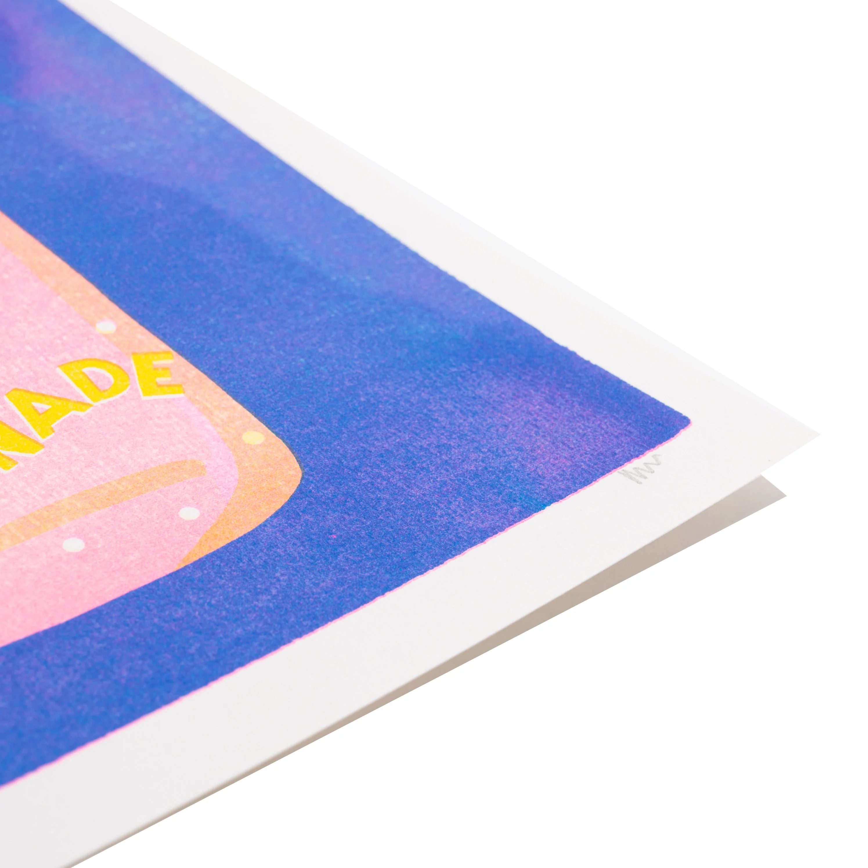 Pink Lemonade Riso Print - Image 3