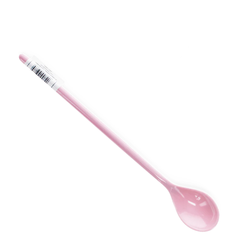 Pink Melamine Long-handled Spoon