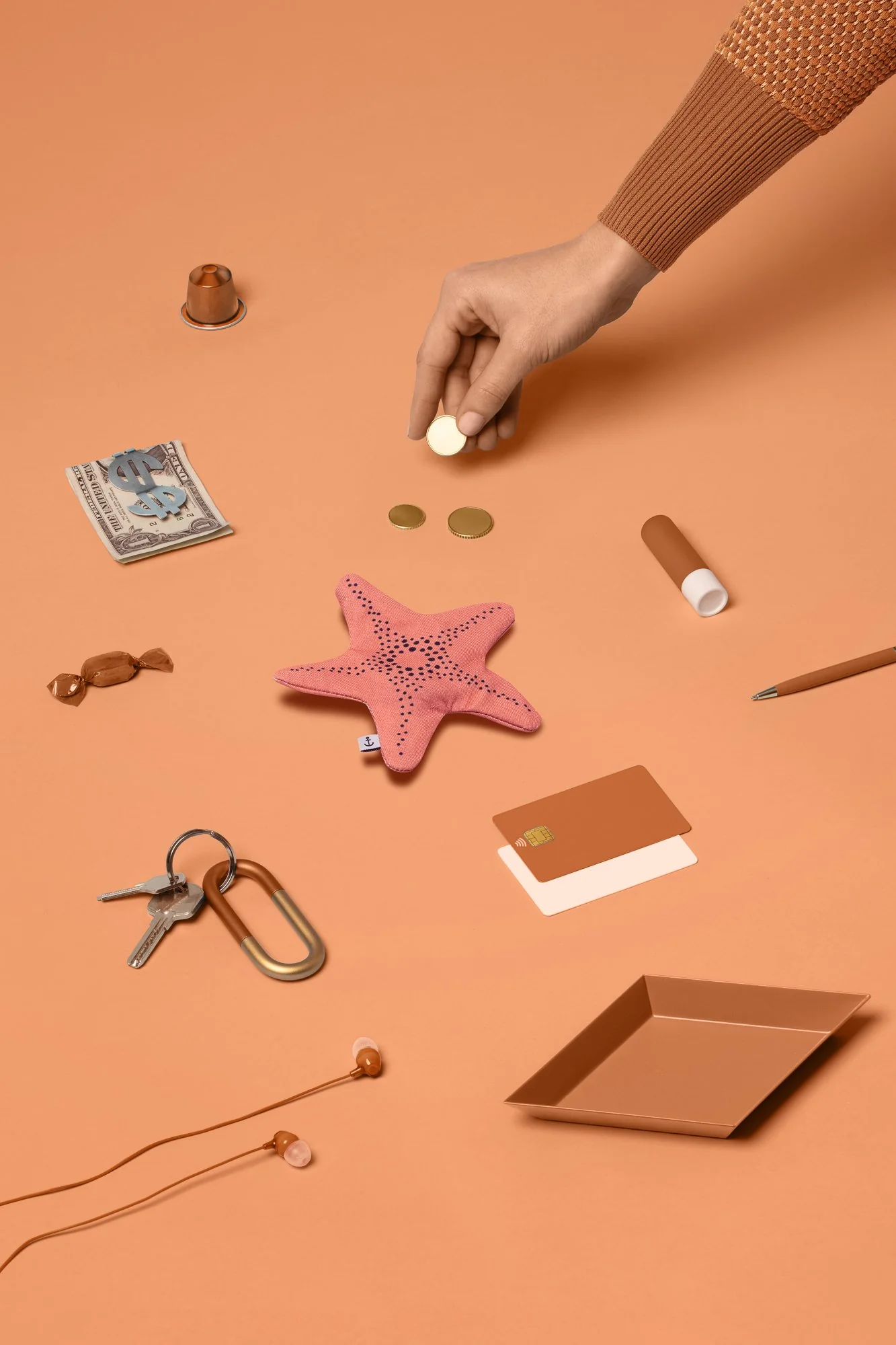 Don Fisher Starfish Purse - Pink - Image 3