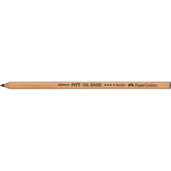 PITTOil Based Black Pencil, No.4 Hard