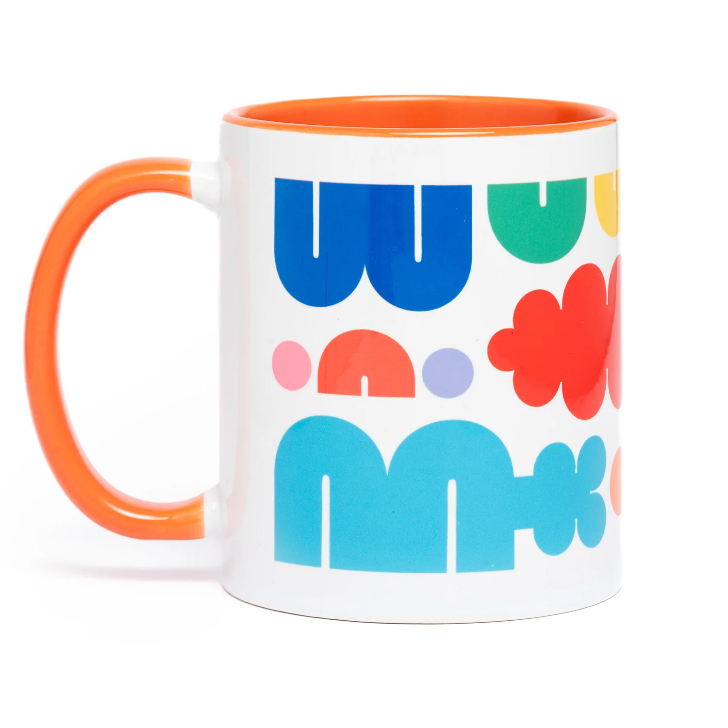 Play Mug Orange Handle 11oz - Image 4