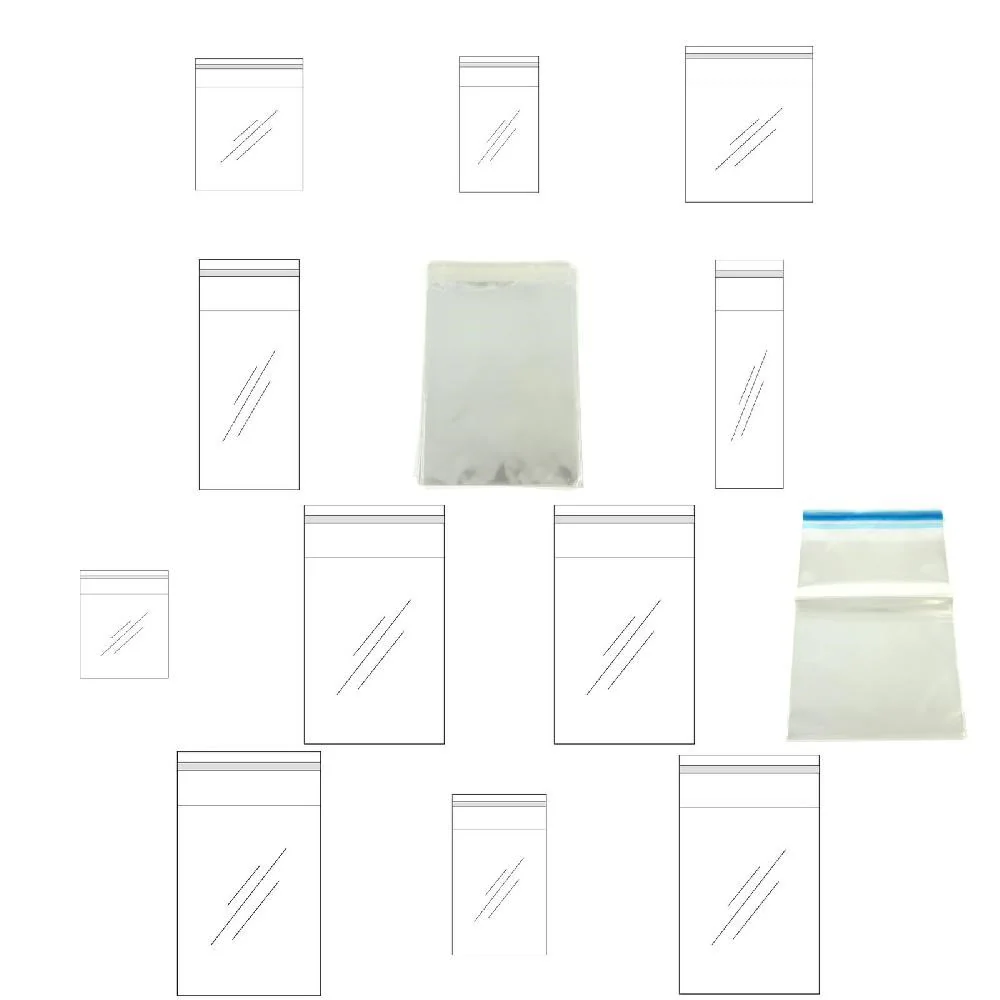 Poly Bag - 4 x 4 inch - 60 Pack