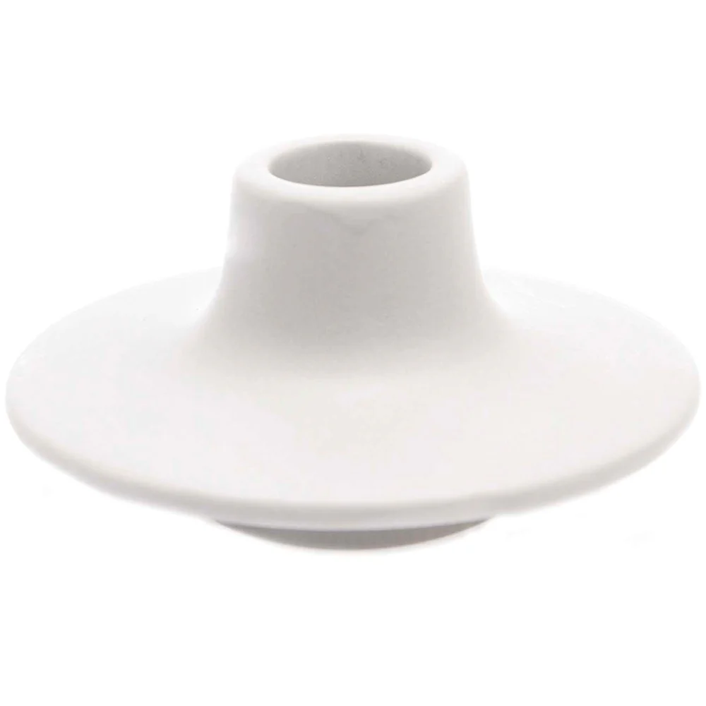 Rico Porcelain Candle Holder White