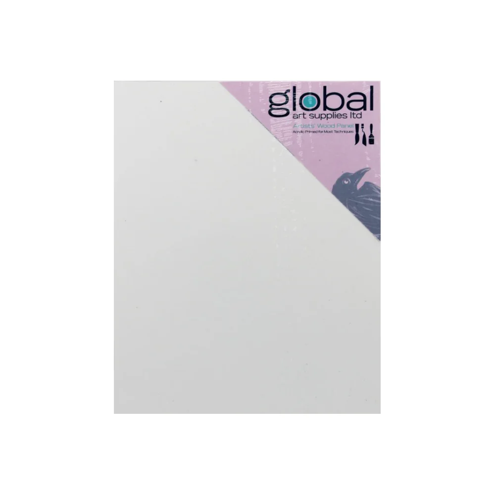 Primed Wood Panel
