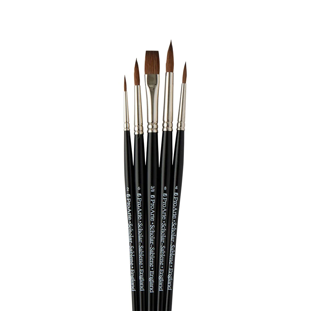 Pro Arte Scholar Sablene Round 38WA Brush Set
