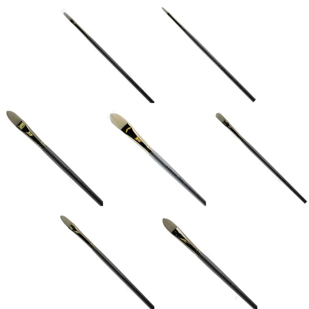 Pro Arte - Series 201 - Sterling Acrylix Brushes- Filbert