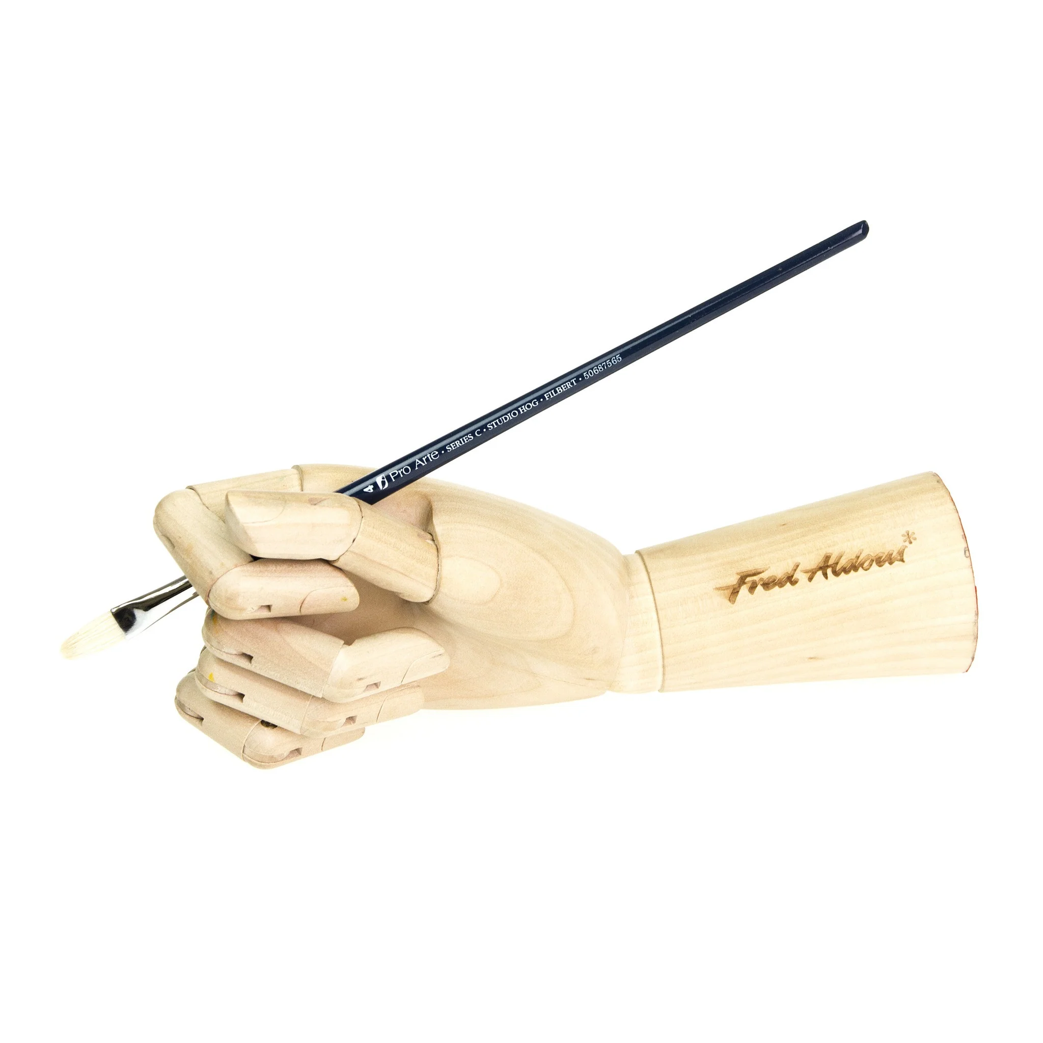 Pro Arte - Series C - Studio Hog Brushes- Filbert - Image 6