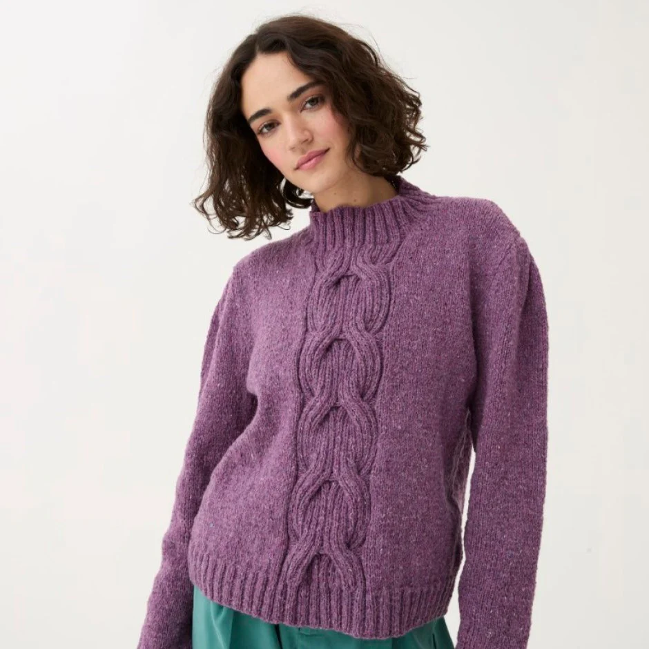 Puff Sleeve Sweater Knitting Pattern