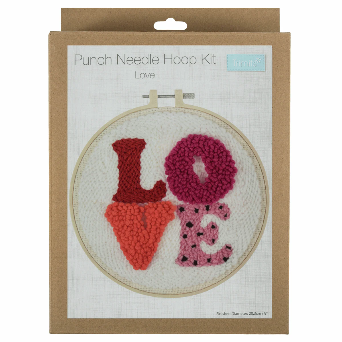 Punch Needle Hoop Kit - Love