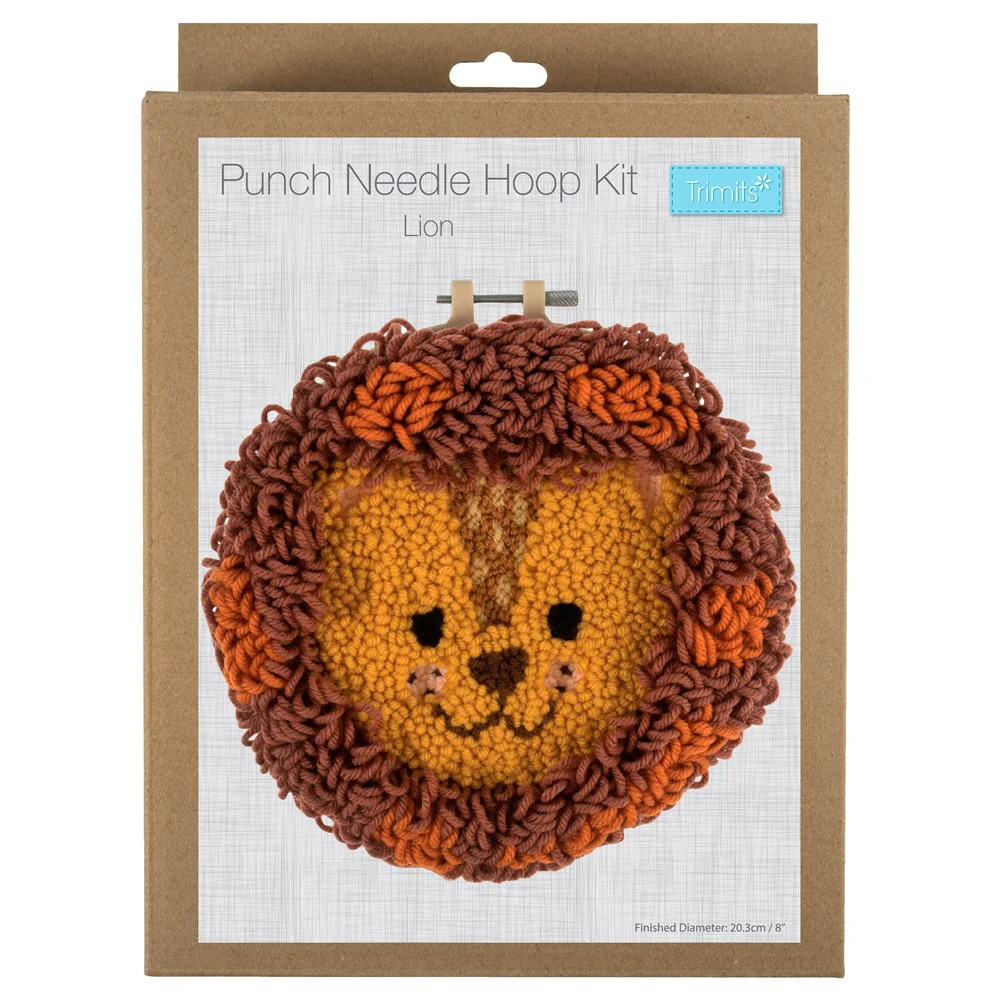Punch Needle Kit - Lion