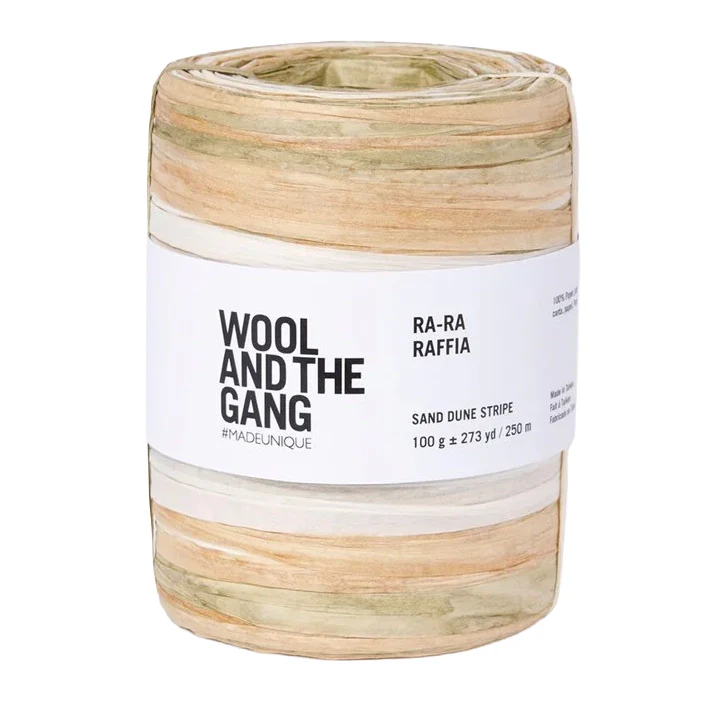 Ra-Ra Raffia Stripe Yarn