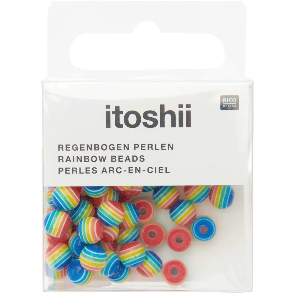 Itoshii Rainbow Beads 6mm