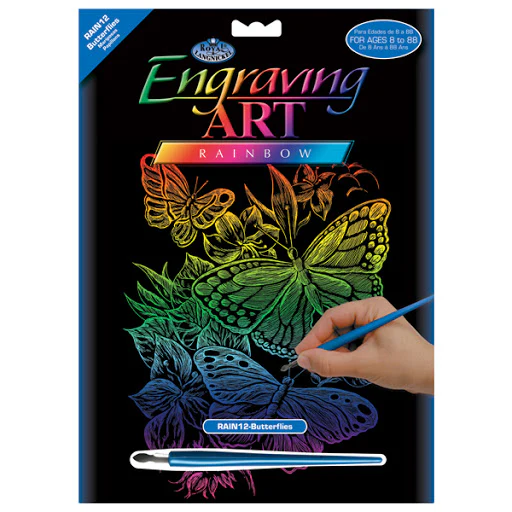 Rainbow Foil - Butterflies