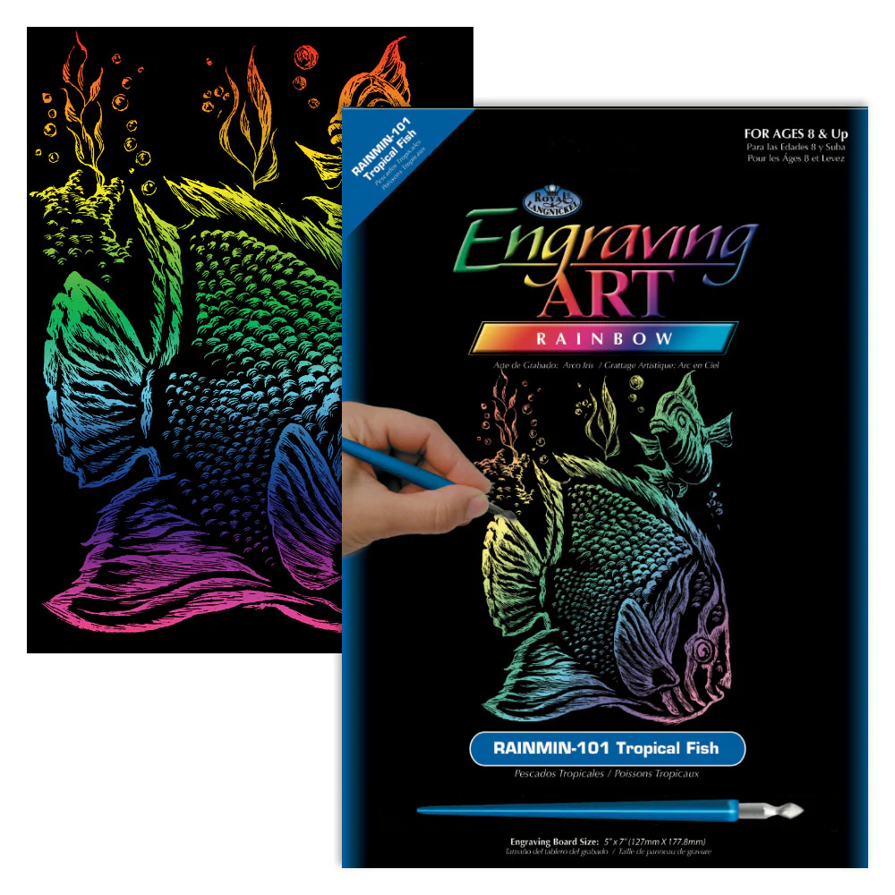 Rainbow Foil Mini - Tropical Fish