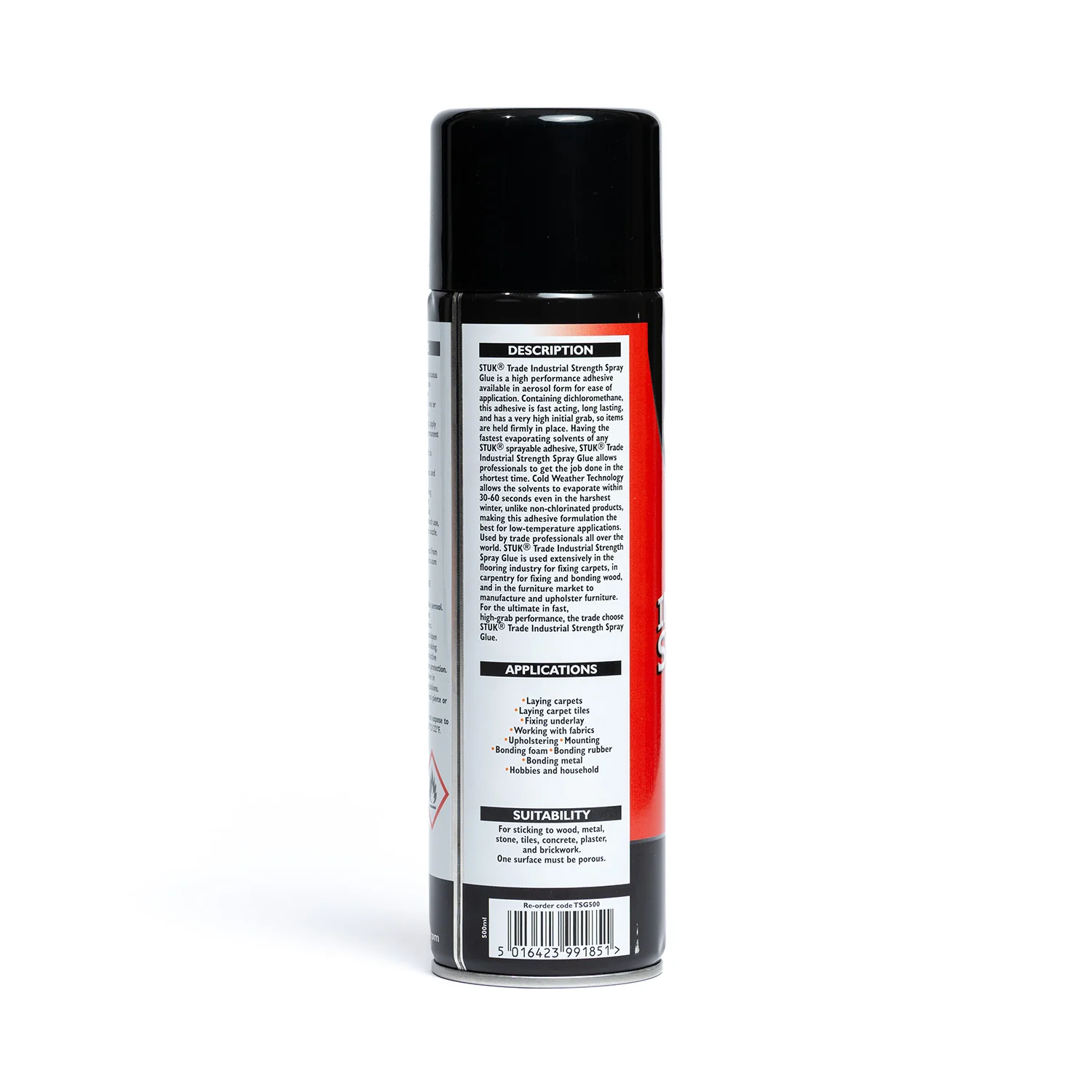 Industrial Strength Spray Glue - 500ml - Image 3