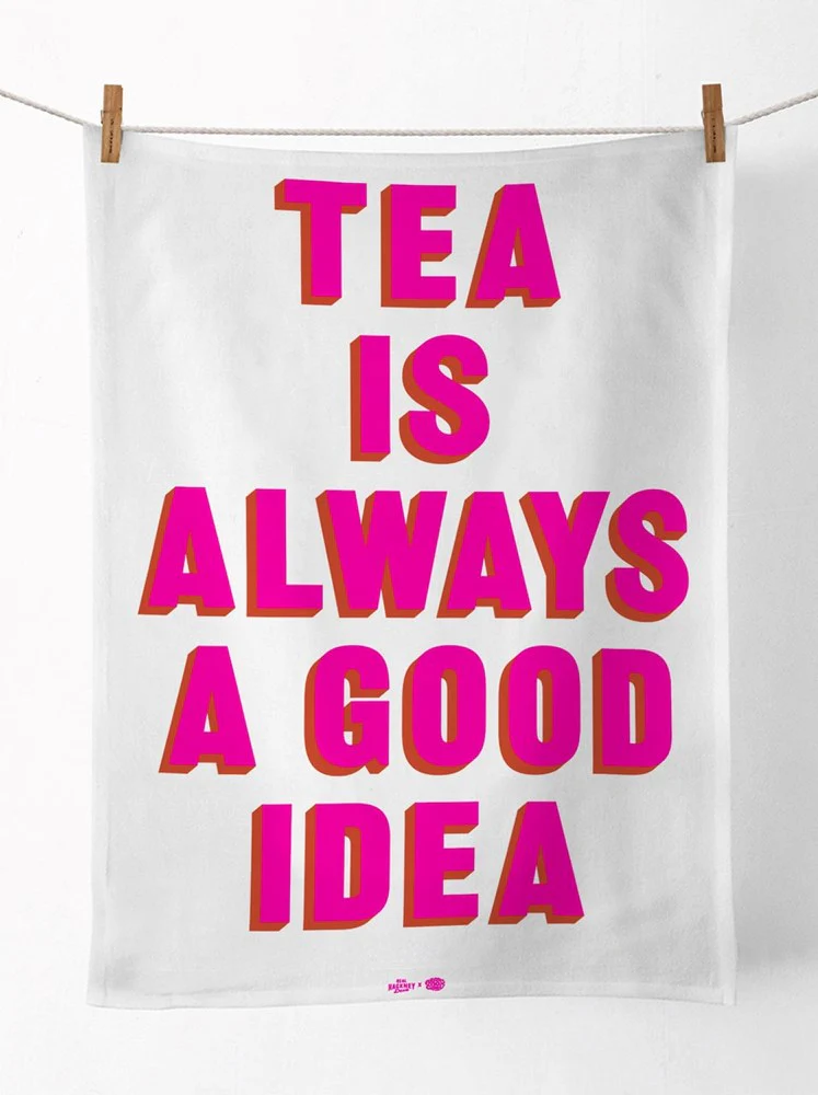 Real Hackney Dave Tea Towel