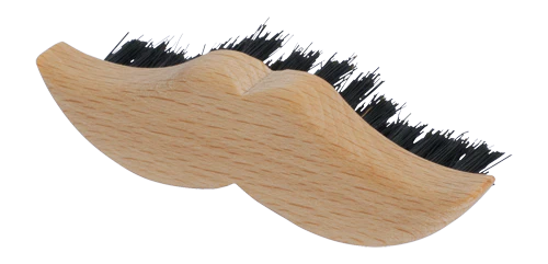 Redecker Beard Brush (Moustache shaped)