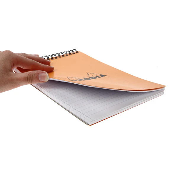 Rhodia Classic Wrbnd Pad 80 Detach. Sh. 14.8X21Cm Lined 16501C - Image 2