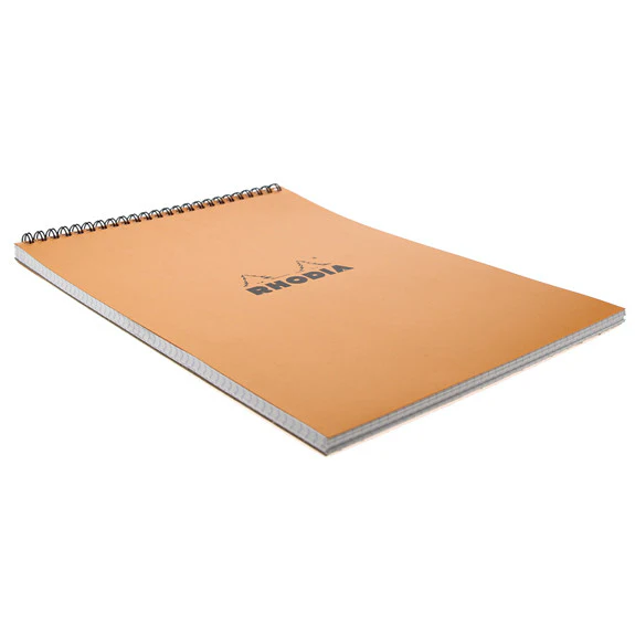 Rhodia Classic Wrbnd Pad 80 Detach. Sh. 21X29.7Cm Sq.5X5 18500C