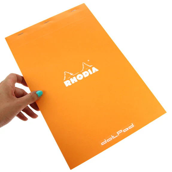 Rhodia Dotpad Orange 21 x 32 cm - Image 2