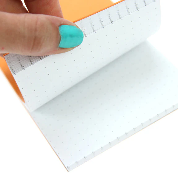 Rhodia Dotpad Orange 8.5 x 12cm - Image 2