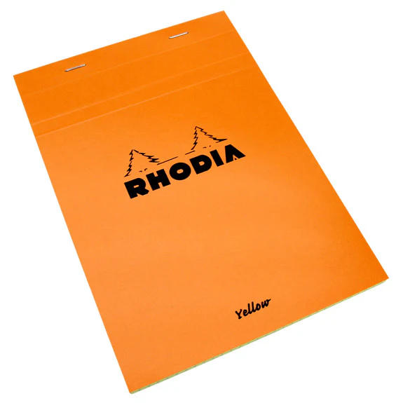 Rhodia Yellow Squared A5