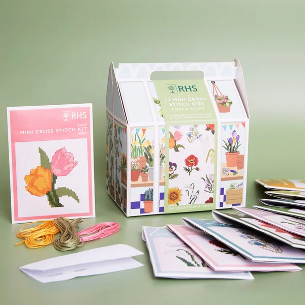 RHS 12 Months of Cross Stitch Kits