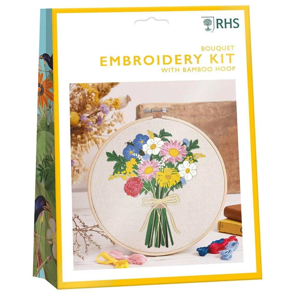 RHS Bouquet Embroidery Kit