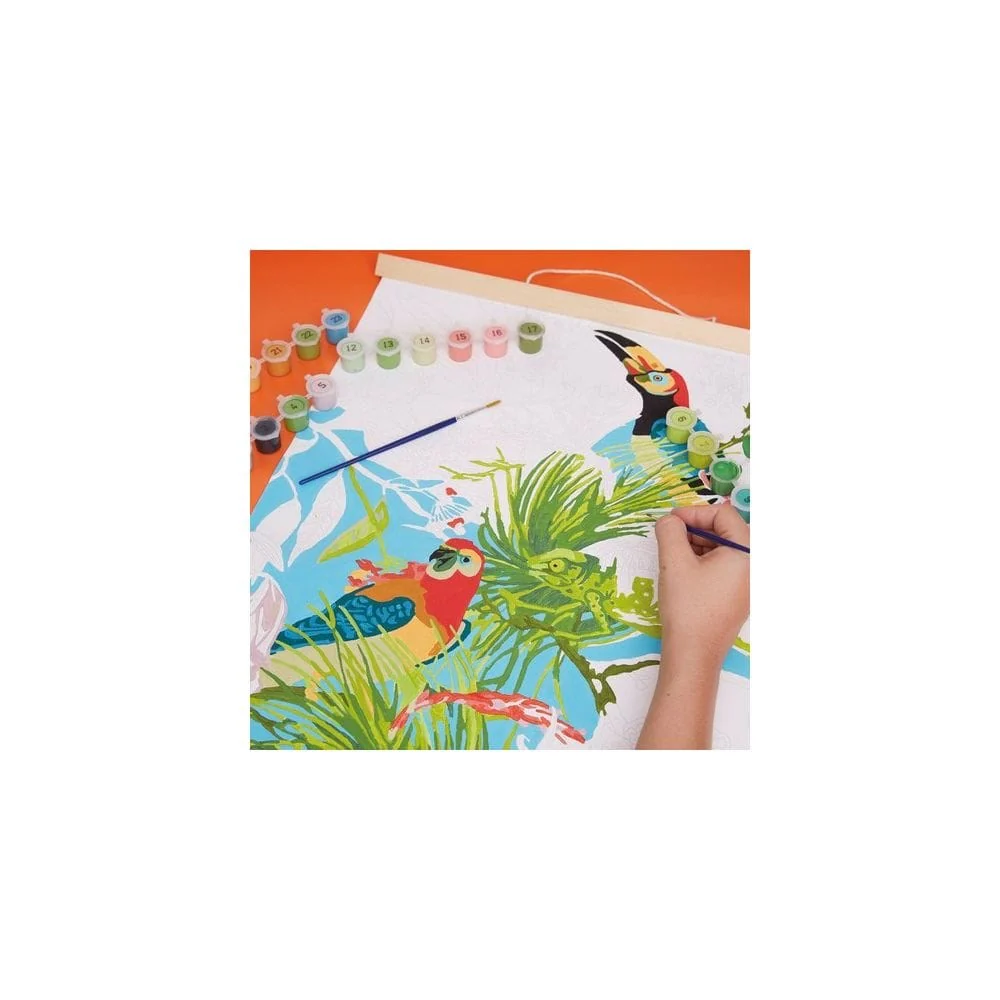 RHS Paint By Numbers Exotic Birds - Image 3