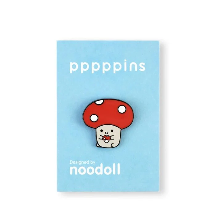 Ricemogu Enamel Pin