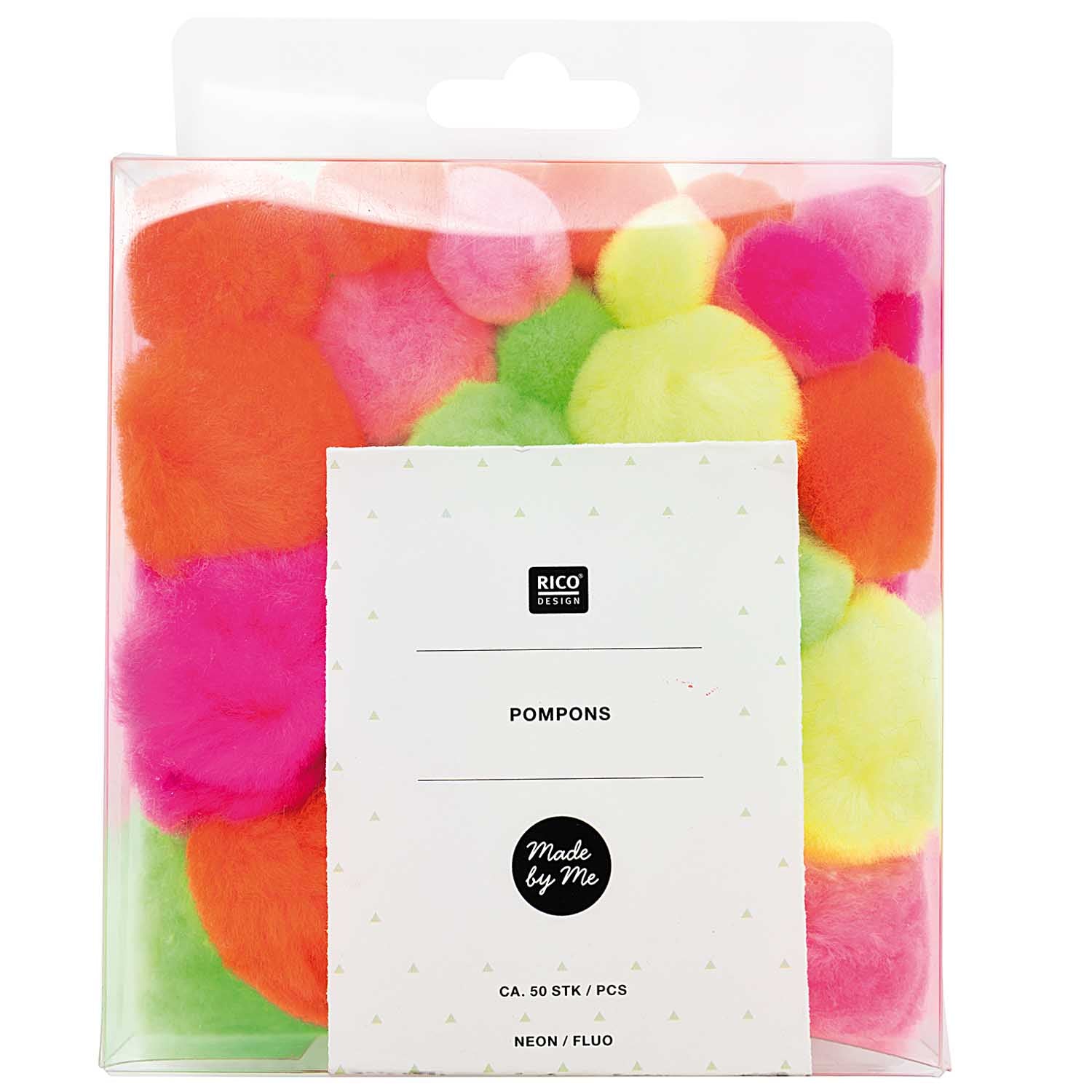 Made By Me Pompom Set Neon