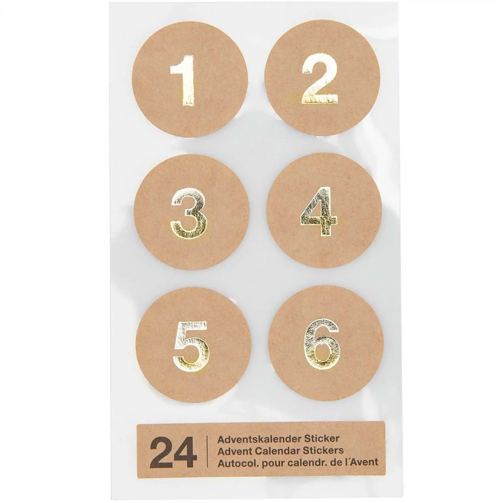 Rico Advent Calendar Stickers
