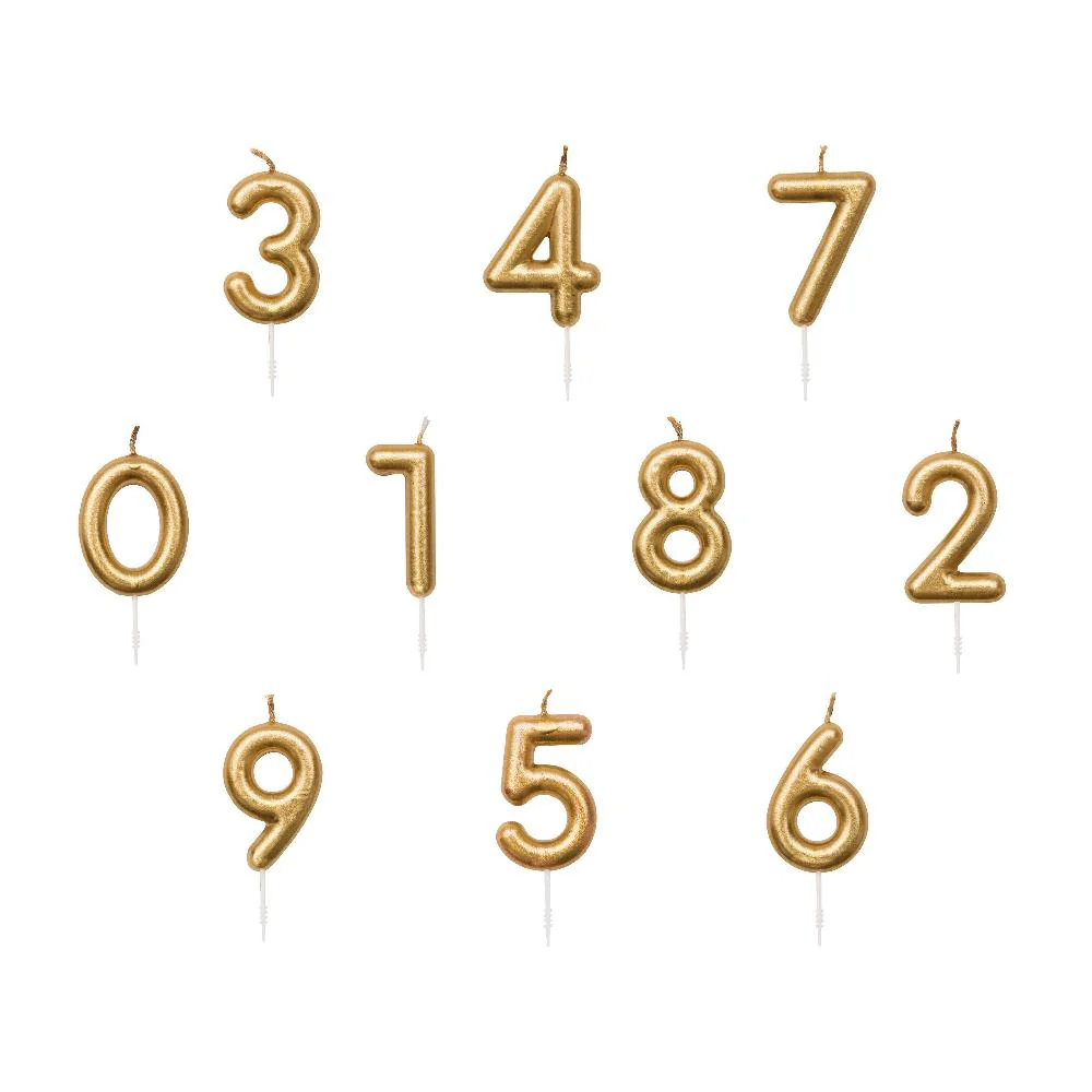 Rico - Candle Number Gold