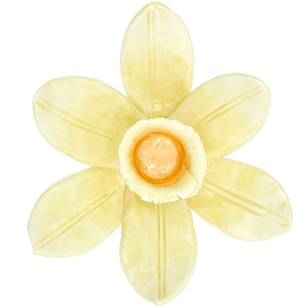 Rico Ceramic Candle Holder Daffodil Yellow - Image 3