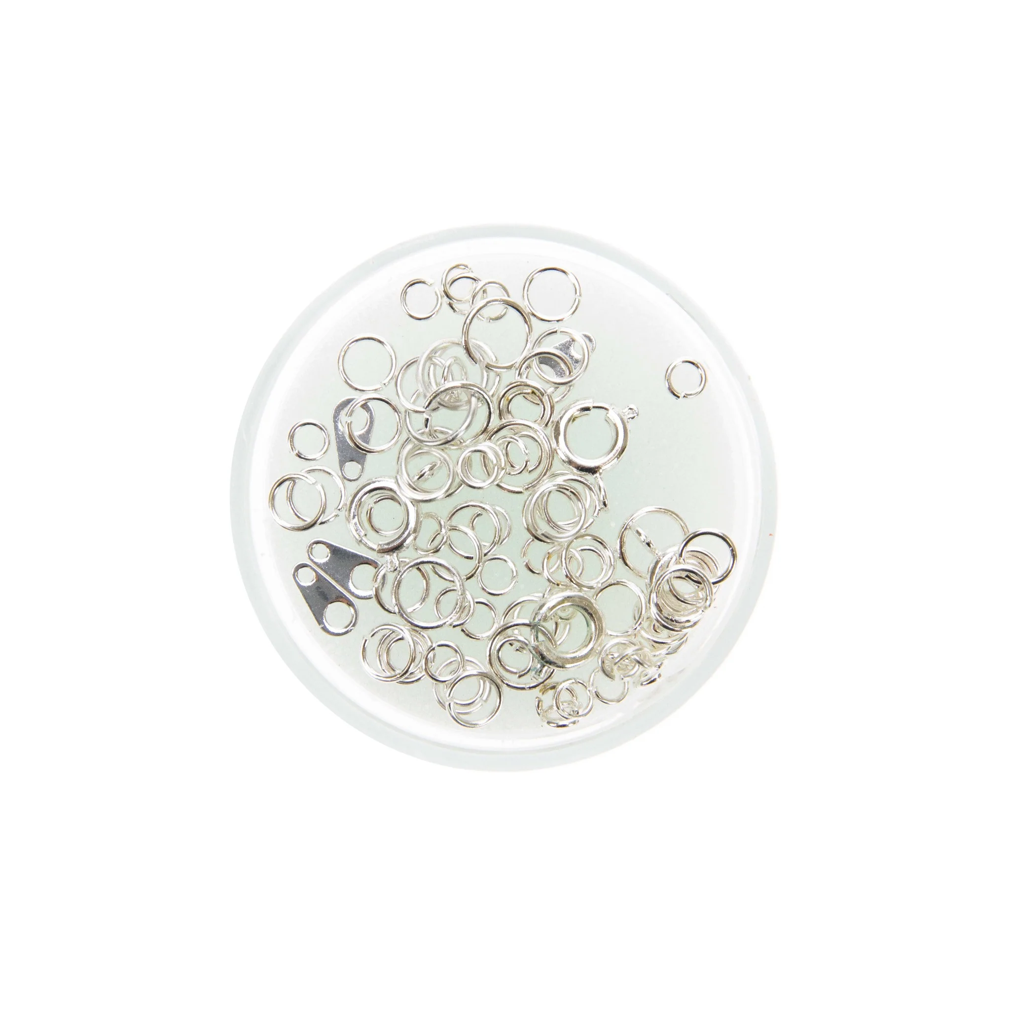 Rico Clasp Closure / Fasteners Silver Assorted