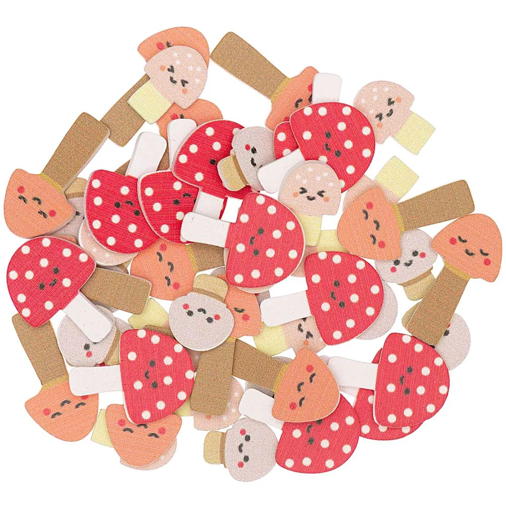 Ohhh Lovely Wooden Mushroom Mix