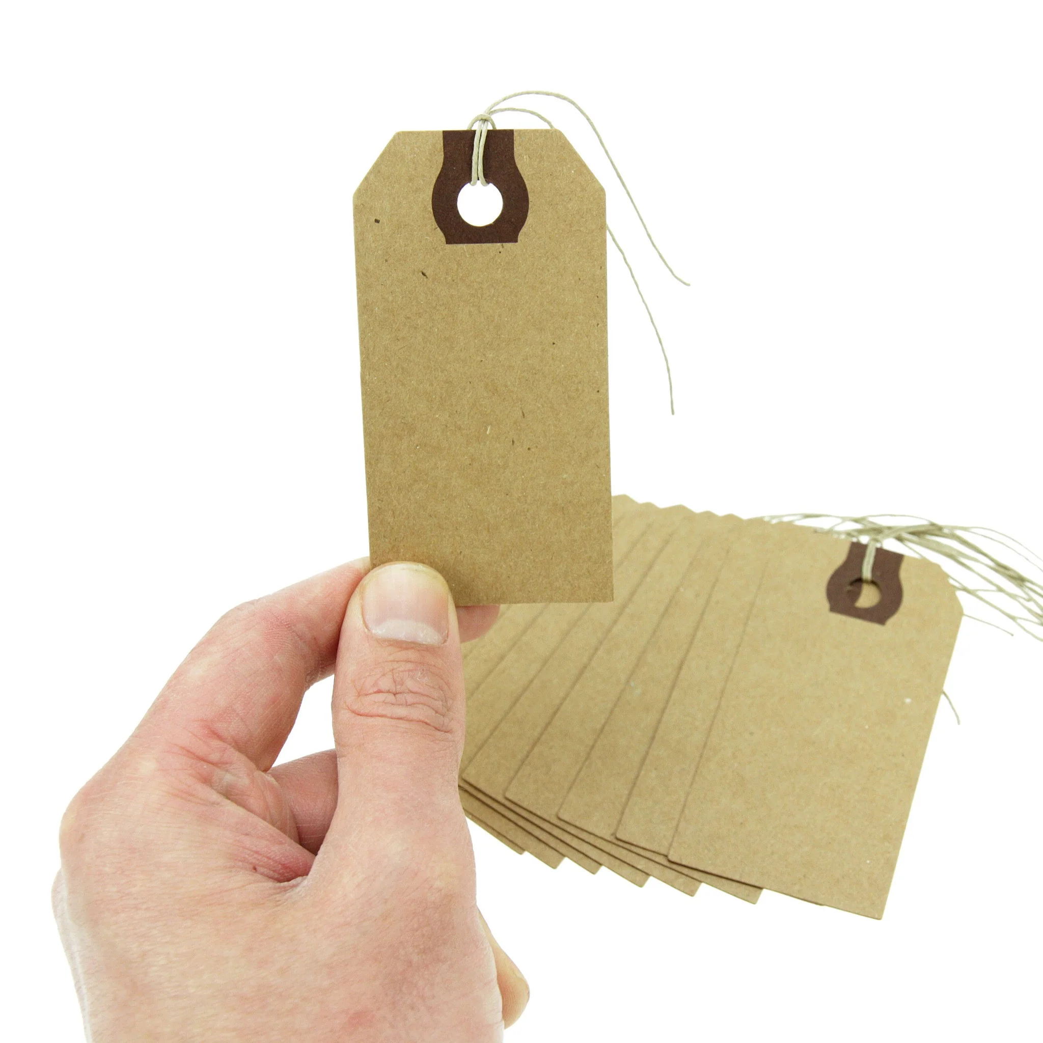 Paper Poetry Gift Tags Kraft Paper - Image 2