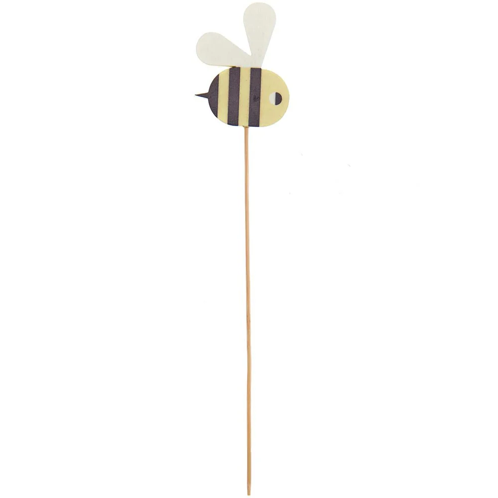 Rico Decorative Wooden Plug Bee