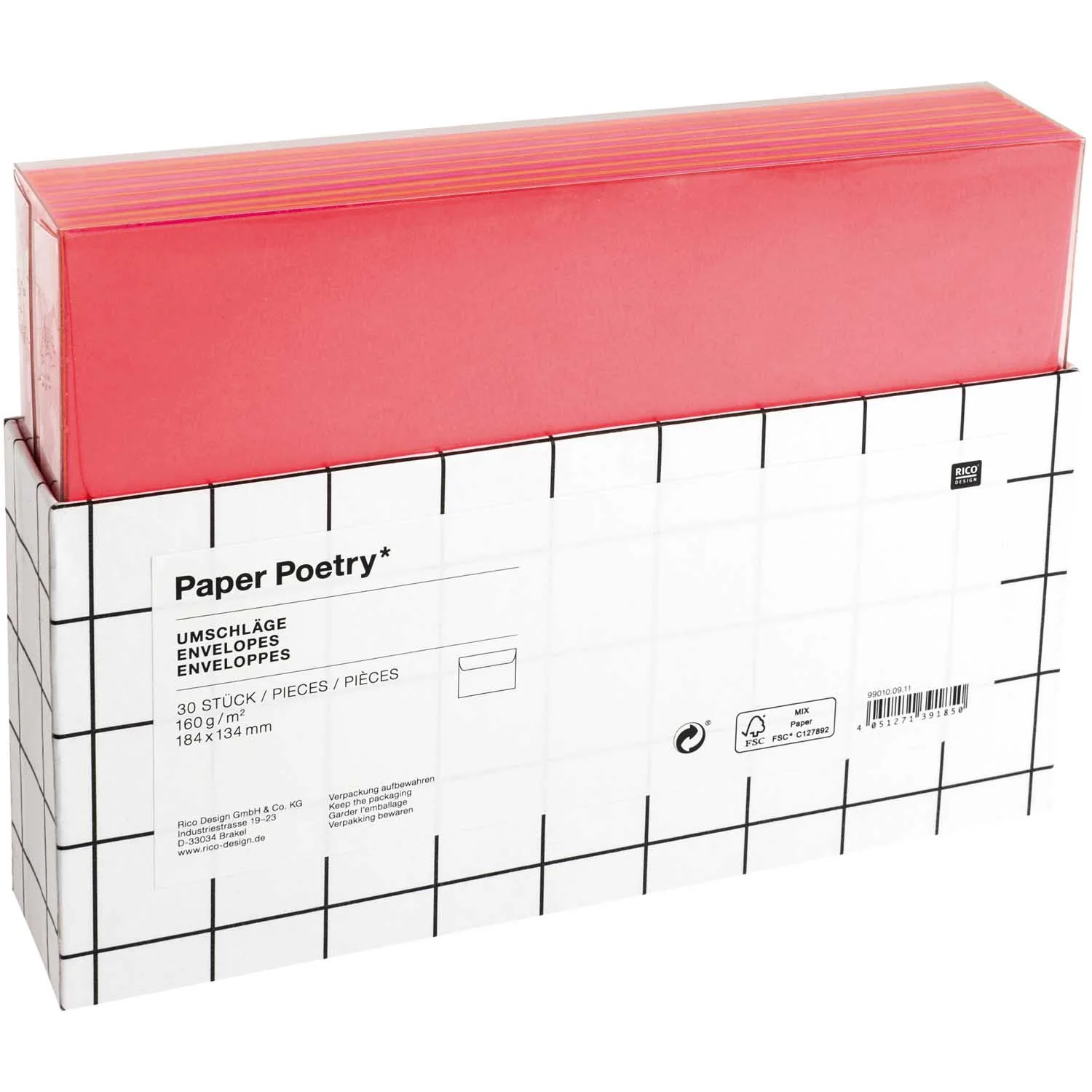 Paper Poetry Envelopes Neon - Image 2