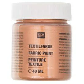Rico Fabric Paint 40ml Bronze