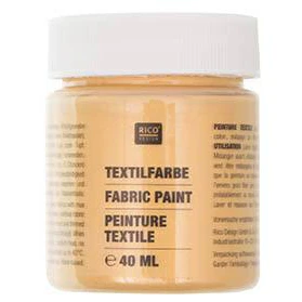 Rico Fabric Paint 40ml Gold