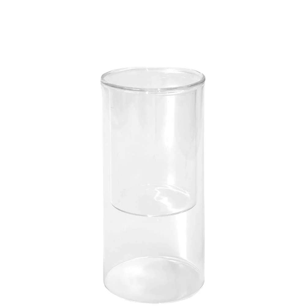 Rico Glass Lantern Candle Holder 20cm