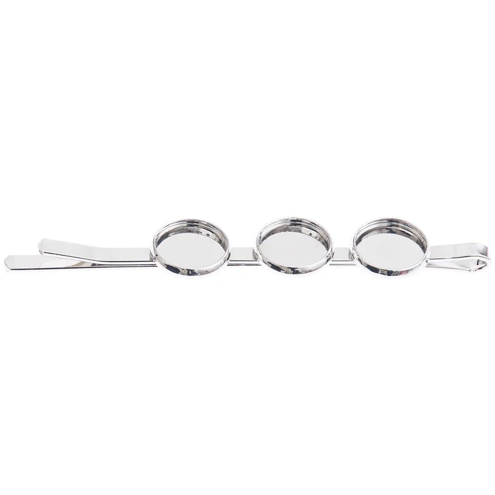Rico Resin Hair Pins / Glue Surface Round 7cm