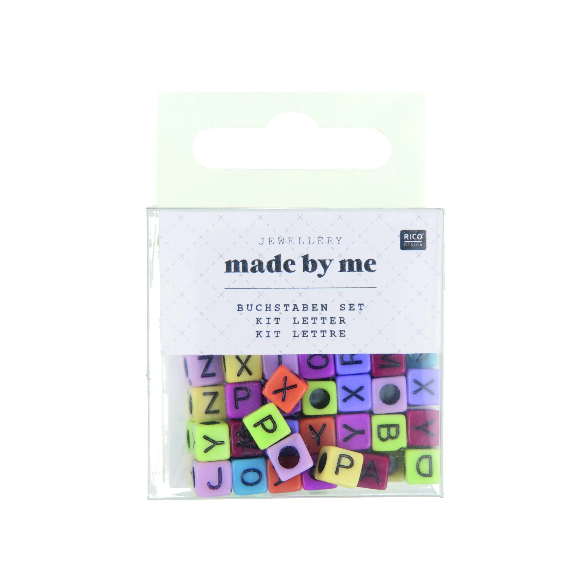 Made By Me Letter Bead Set Square