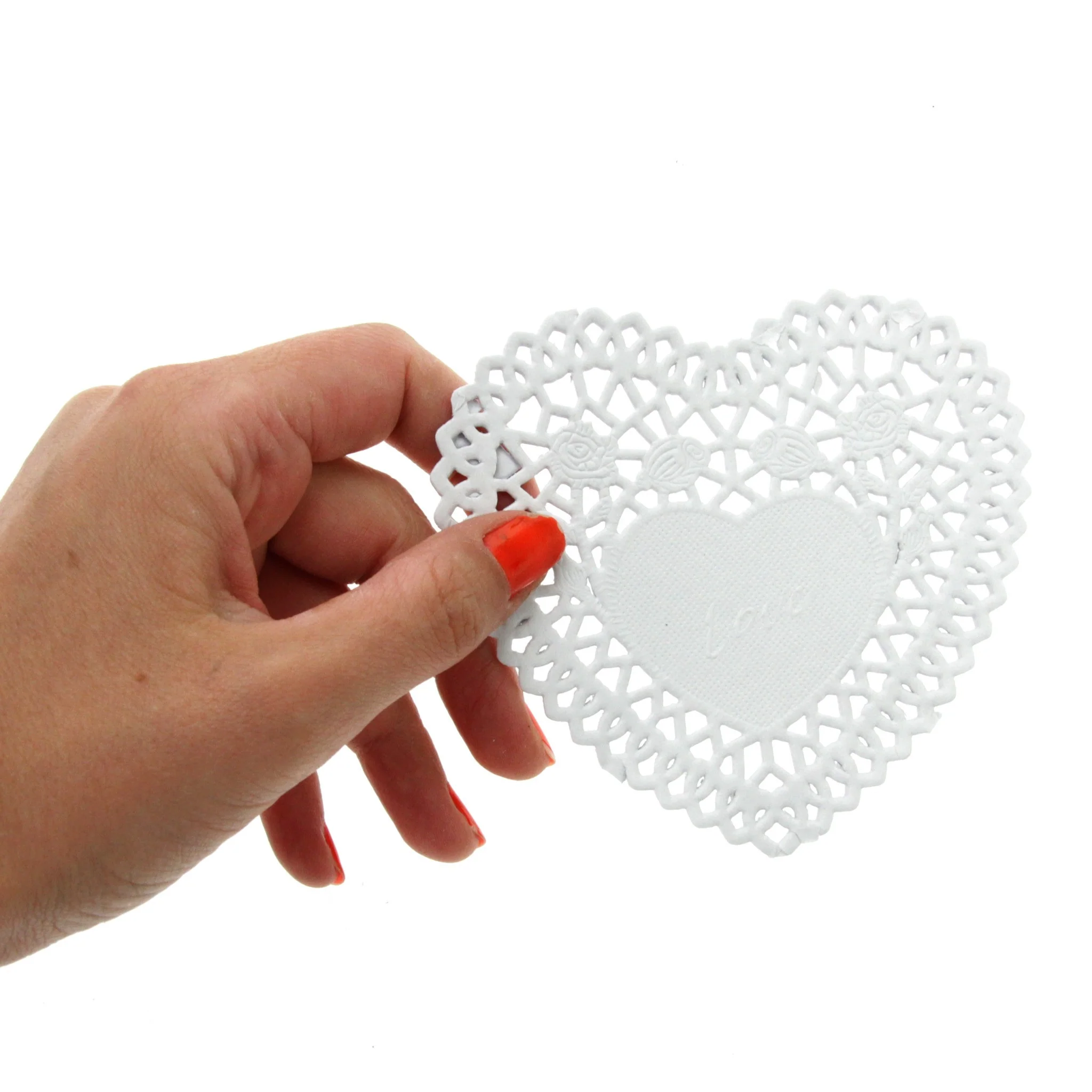 Paper Poetry Decorative Lace Paper Heart - Image 2