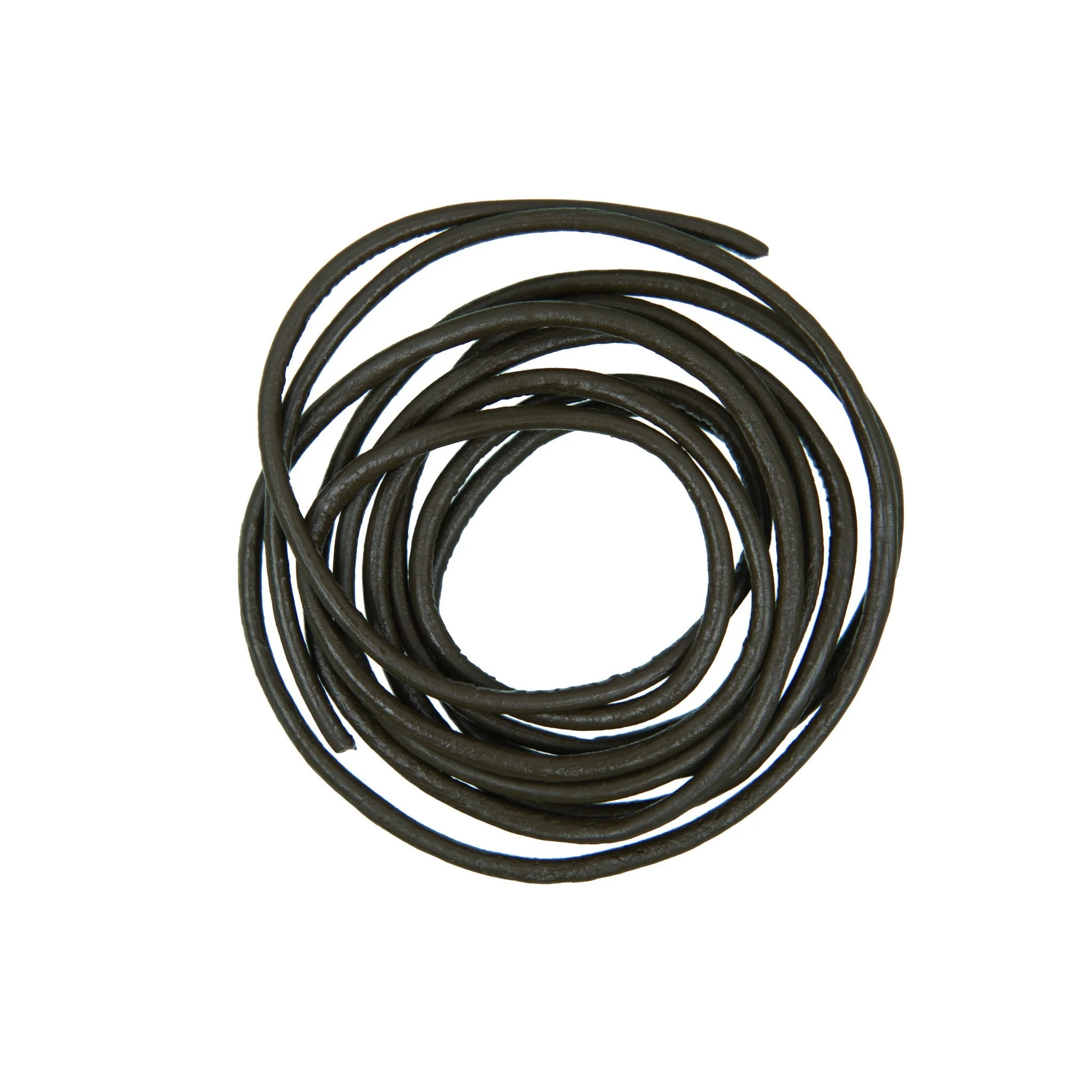 Rico Leather Cord Khaki 1m