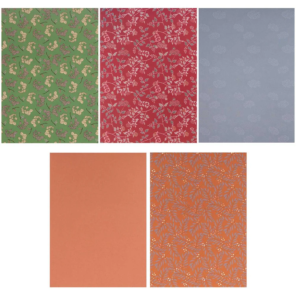 Paper Poetry Motif Paper Pad A4 Funny Fall - Image 2